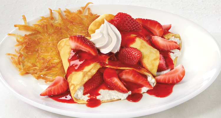 Strawberry Crêpes